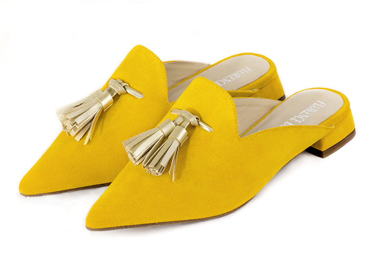 Soulier jaune femme shops